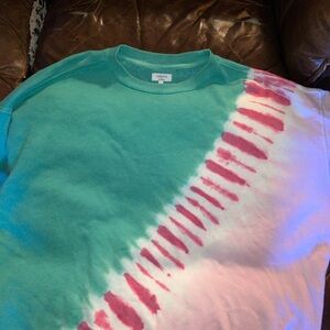 Tie Dye Crewneck Sweater